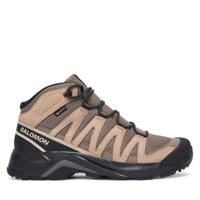 Trekkingi Salomon X-Adventure Recon Mid Gtx L49095500 Brązowy - kobiece