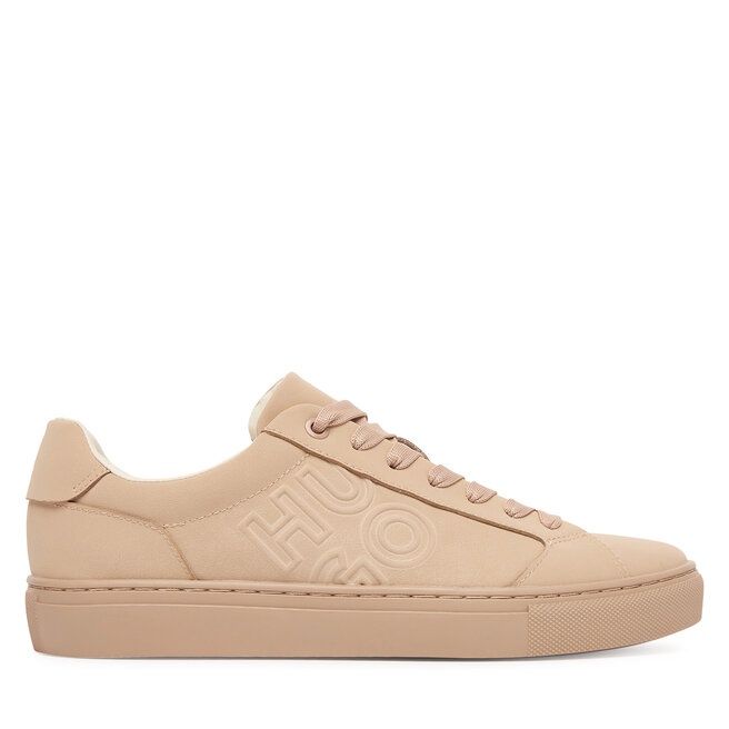Sneakersy HUGO Morrie 50548192 Beżowy - kobiece