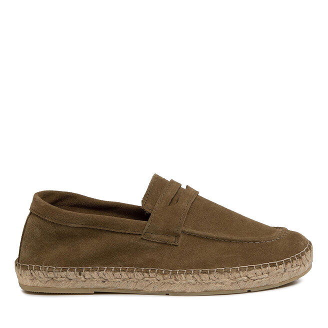 Espadryle QUAZI QZ-63-04-000619 Zielony - męskie