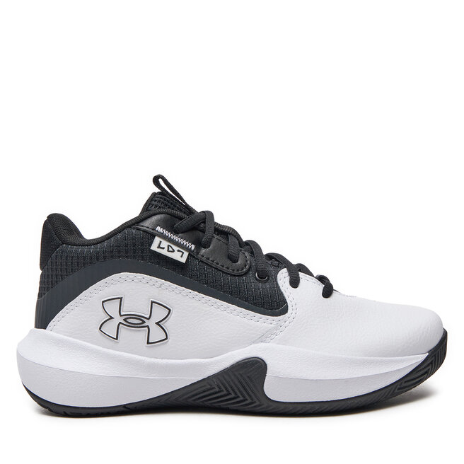 Buty do koszykówki Under Armour Grade School UA Lockdown 7 3028513 Biały - dziecięce