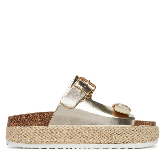 Espadryle DeeZee LB-P1690 Złoty - kobiece