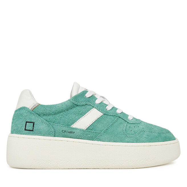 Sneakersy D.A.T.E. Court W421-CP-HA Zielony - kobiece
