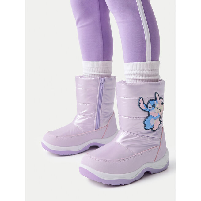 Śniegowce Disney Classics CEO-CP66-AW26-233DCLS Fioletowy - dziewczęce