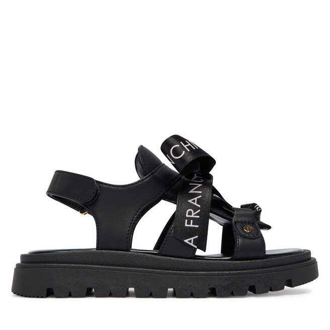 Sandały Elisabetta Franchi F4A2-E0588-1733999-S Czarny - dziewczęce