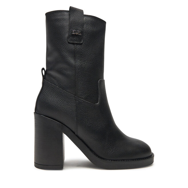 Botki KARL LAGERFELD KL41874 Czarny - kobiece