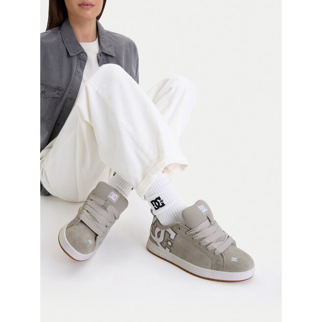 Sneakersy DC Shoes V5-10116 Szary - kobiece