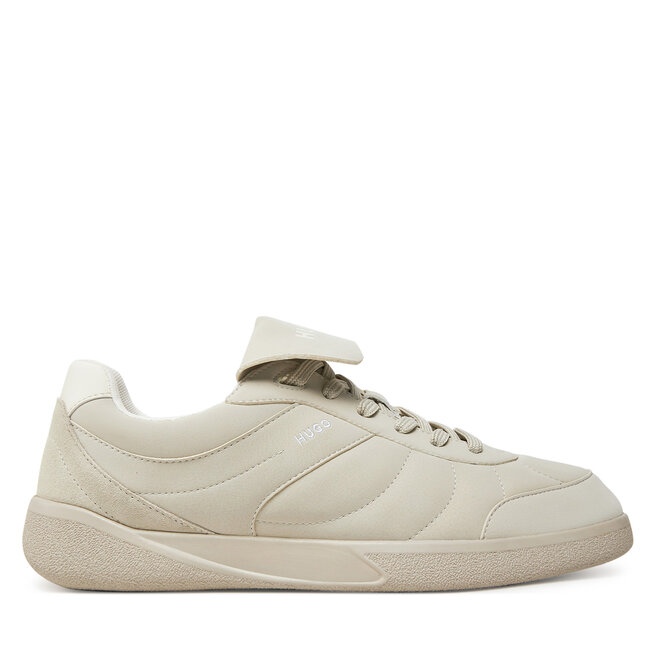 Sneakersy HUGO Riven 50536279 Kremowy - męskie