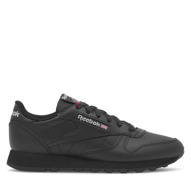 Sneakersy Reebok Classic Leather 100008497 Czarny - kobiece