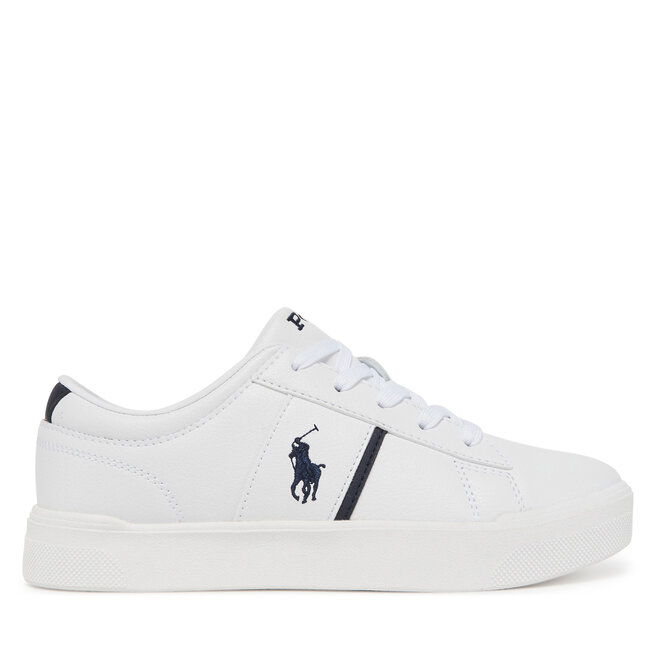 Sneakersy Polo Ralph Lauren Frazier RL01267100 Biały - chłopięce
