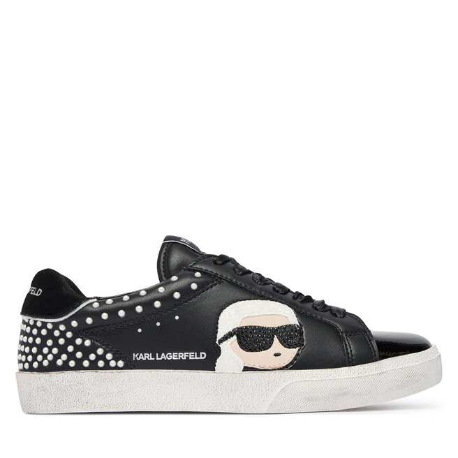 Sneakersy KARL LAGERFELD KL60130N Czarny - kobiece