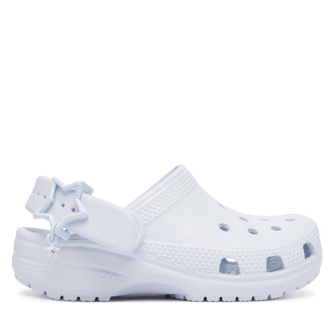 Klapki Crocs Classic Star Buckle Clog 214369 Niebieski jasny -