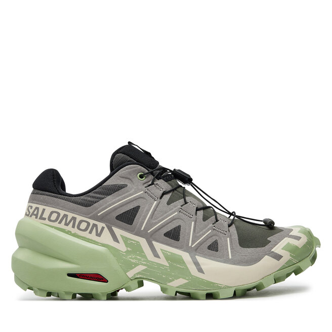 Buty do biegania Salomon Speedcross 6 L47582000 Szary - kobiece