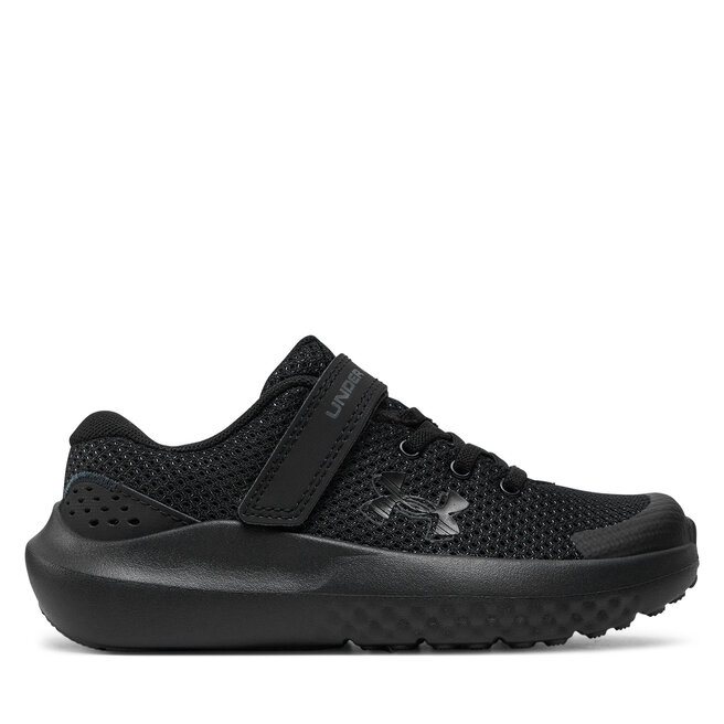 Sneakersy Under Armour Ua Bps Surge 4 Ac 3027104-002 Czarny - chłopięce