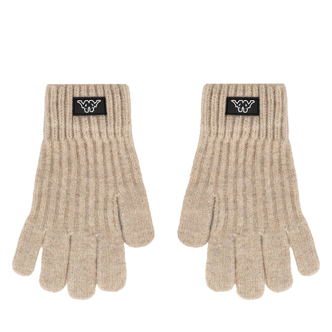 Rękawiczki Kappa KAP-U6-002-AW24 Beżowy - kobiece