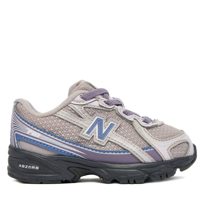 Sneakersy New Balance I7401TU Szary - chłopięce