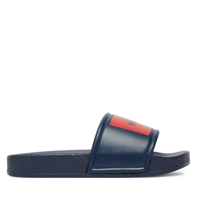 Klapki HUGO G01179 M Granatowy -