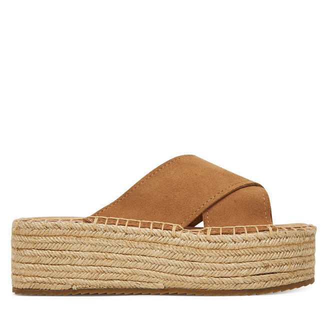 Espadryle DeeZee 42422 Brązowy - kobiece