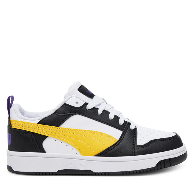 Sneakersy Puma Rebound V6 Lo Jr 393833 23 Biały - chłopięce