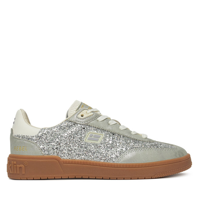 Sneakersy D.Franklin DFSH387007 Srebrny - kobiece
