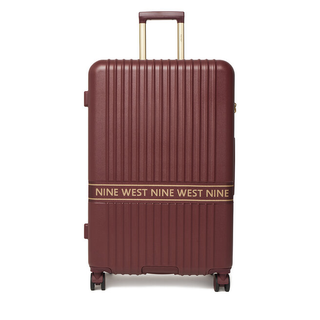 Walizka duża Nine West CEO-NW-L-002-10 Bordowy -