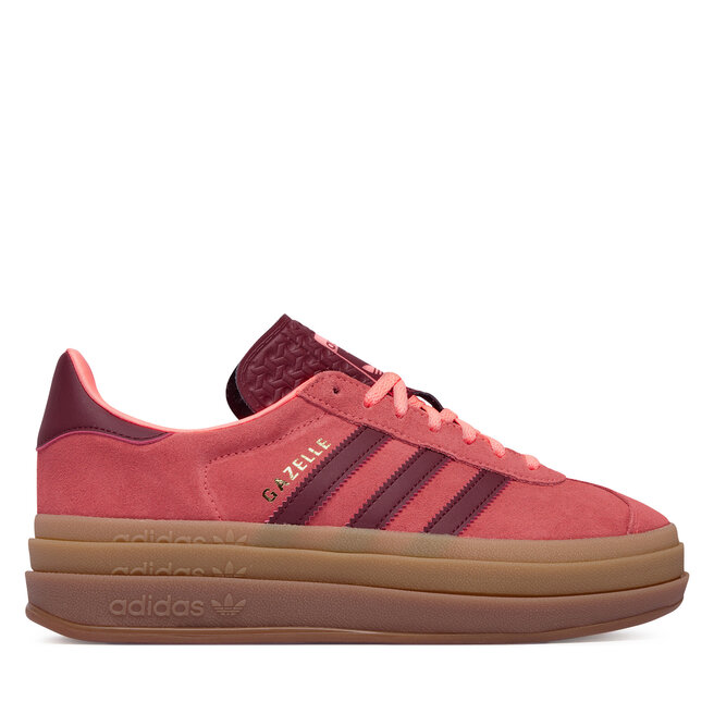 Sneakersy adidas Gazelle Bold KI7213 Pomarańczowy - kobiece