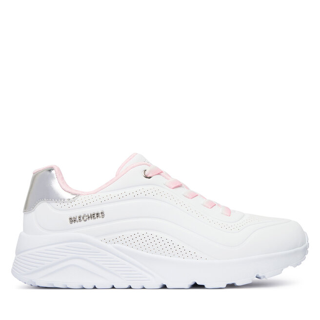Sneakersy Skechers UNO Lite - Ombre Wave 310818L Biały - kobiece