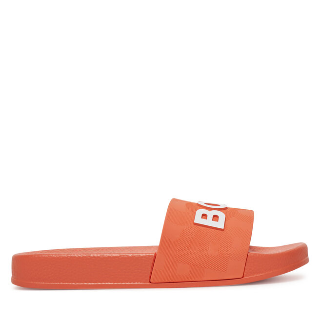 Klapki BOSS J51643 S Pomarańczowy -