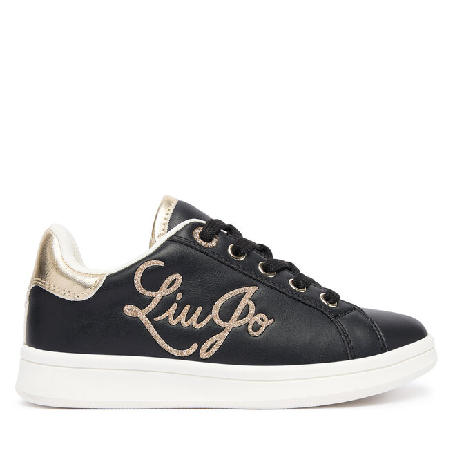 Sneakersy Liu Jo Ginny 01 4F6011 EX097 M Czarny - dziewczęce