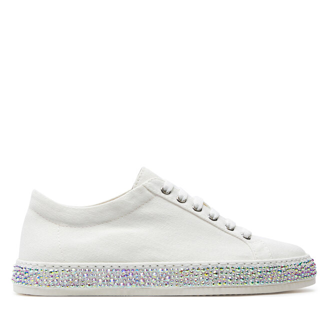 Sneakersy Le Silla Andrea 1617Z020M1PPGIR Biały - kobiece