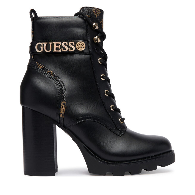 Botki Guess FLFNEE ELE10 Czarny - kobiece