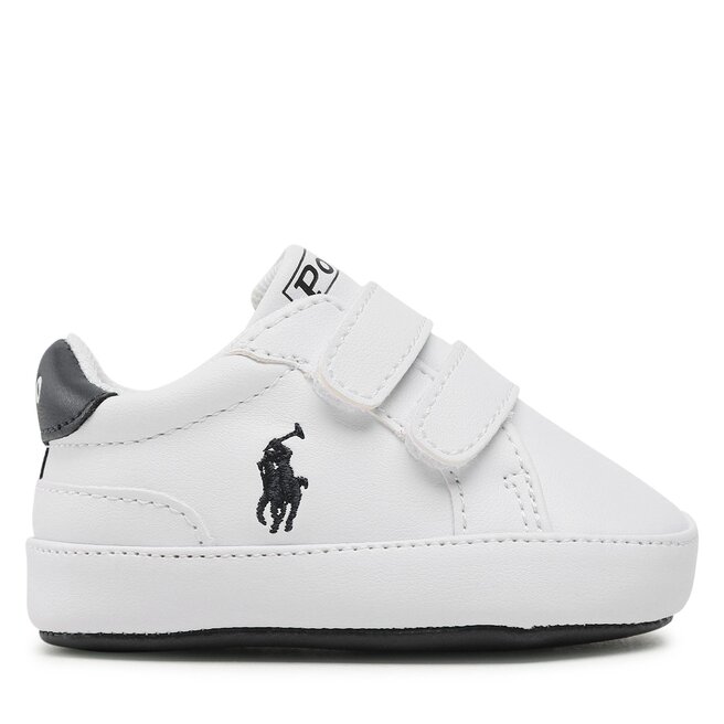 Sneakersy Polo Ralph Lauren Heritage Court Ii Ez Layette RL100731 Biały - chłopięce