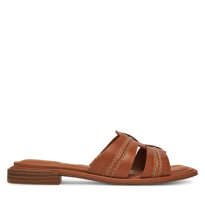 Klapki Clarks Ariany Mule 26181239 Brązowy -