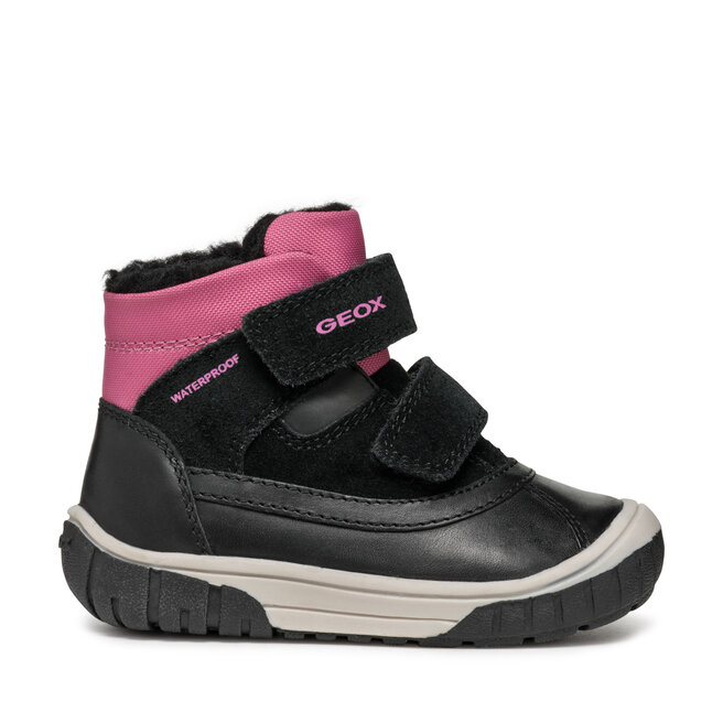 Kozaki Geox B Omar Girl Wpf B462LC 022FU C0922 M Czarny - dziewczęce