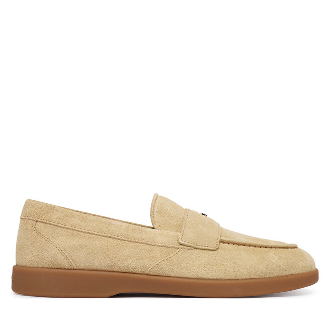 Mokasyny MICHAEL Michael Kors Wesley 42S6HUFS1S Beżowy -