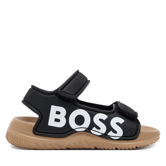 Sandały BOSS J52158 S Czarny - chłopięce