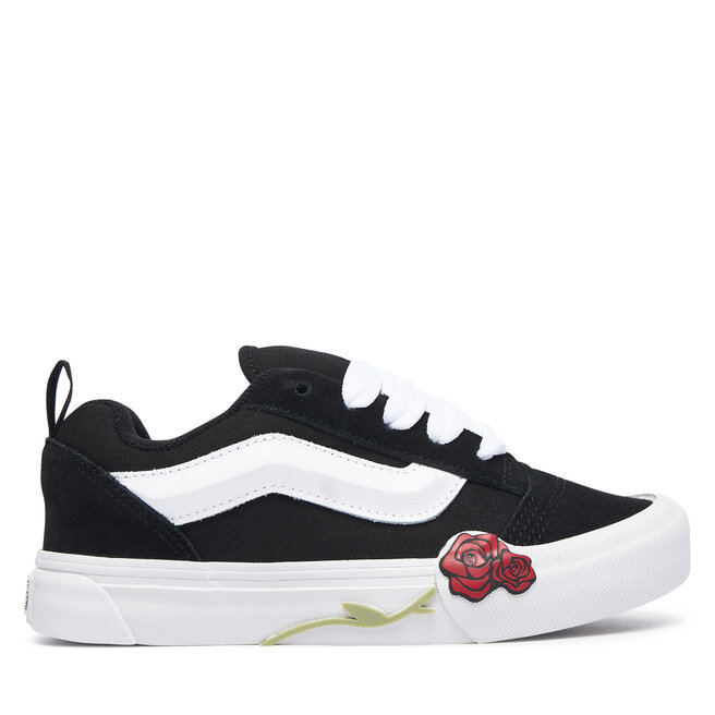 Tenisówki Vans Knu Skool Rose VN000Z9UBZW1 Czarny - dziewczęce