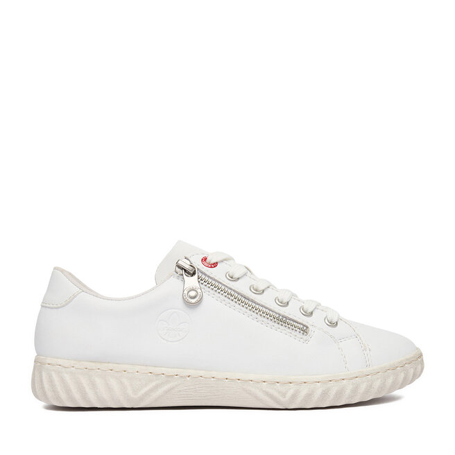 Sneakersy Rieker N0900-81 Biały - kobiece