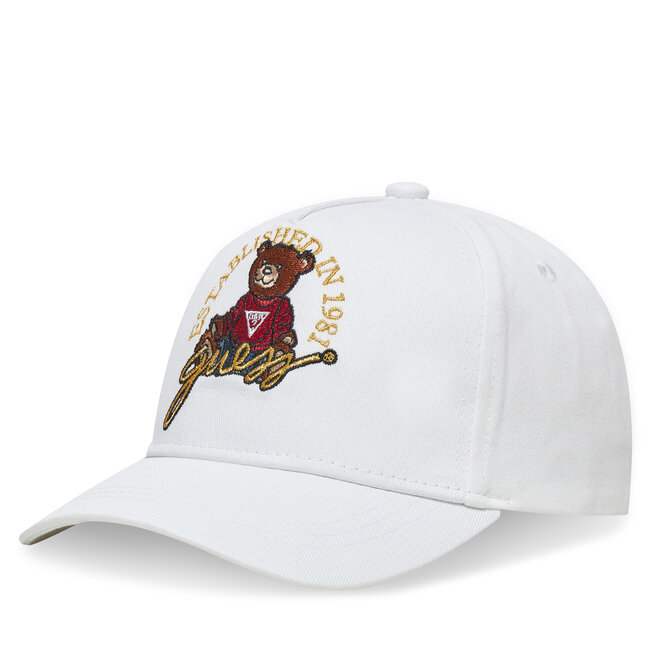 Czapka z daszkiem Guess H5RZ09 WO08O Biały -