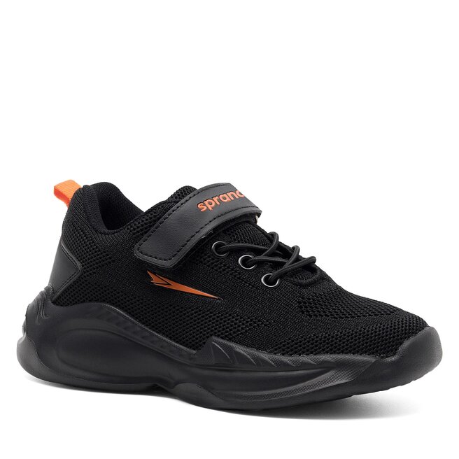 Sneakersy Sprandi CP66-23018(IV)CH Czarny - chłopięce