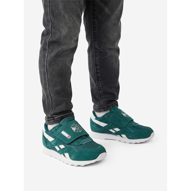Sneakersy Reebok EO-CL NYLON 100257015 Zielony - chłopięce