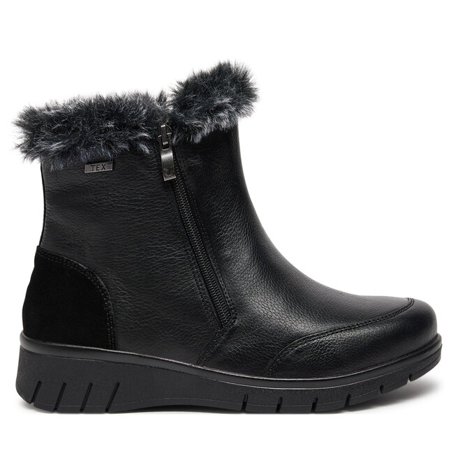 Botki Caprice 9-26408-43 Czarny - kobiece