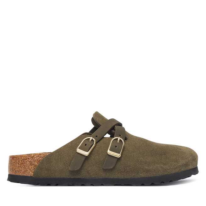 Klapki Birkenstock Blair D-Buckle 1033158 Zielony ciemny -