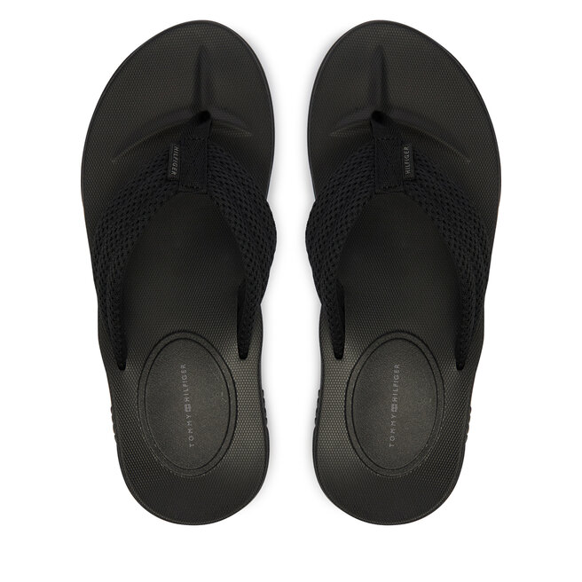 Japonki Tommy Hilfiger Molded Padded Hilfiger B Sandal FM0FM05901 Czarny -