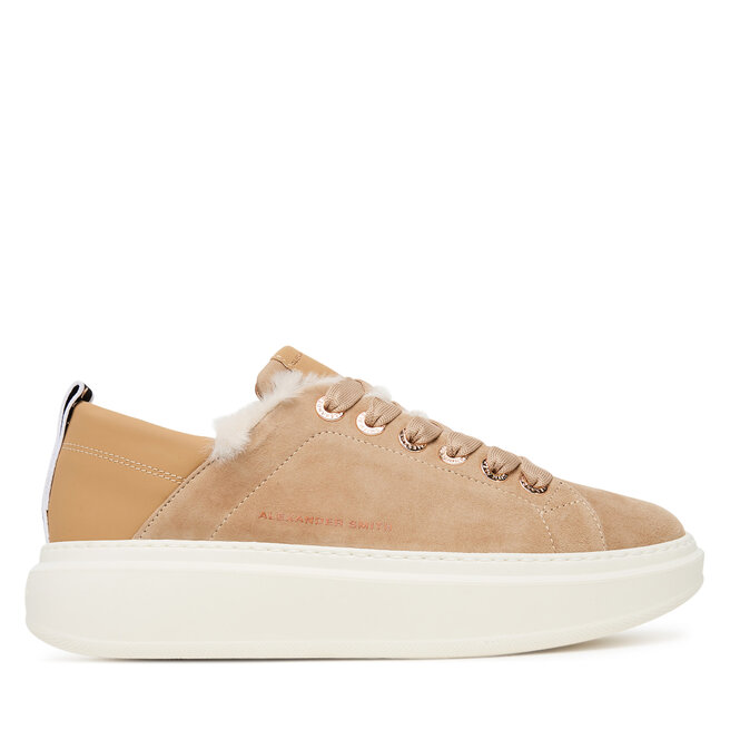 Sneakersy Alexander Smith Wembley Folded ASBCWRW Beżowy - kobiece