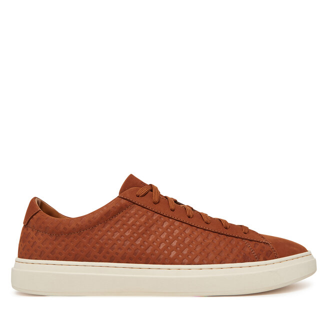 Sneakersy BOSS 50542092 Brązowy - męskie