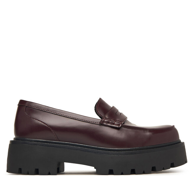 Loafersy Aldo Cadaycia 14058782 Bordowy - kobiece