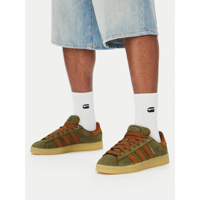 Sneakersy adidas Campus 00S IH4098 Zielony - męskie