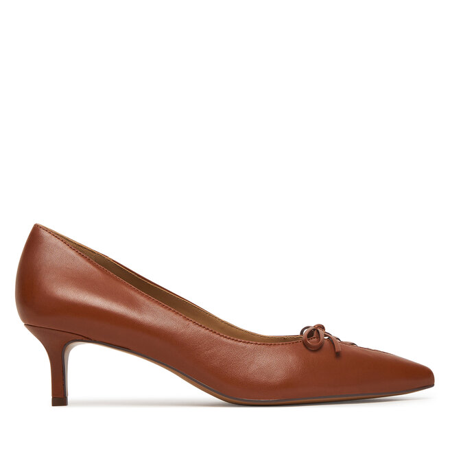 Czółenka LAUREN RALPH LAUREN 802P06371002 Brązowy - kobiece