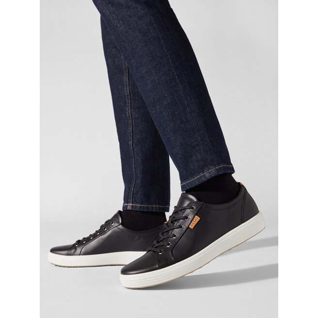 Sneakersy ECCO Soft 7 43000401001 Czarny - męskie