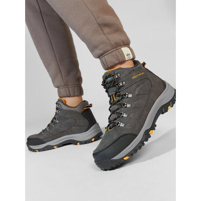 Trapery Skechers Daggett 204642CHAR Szary - męskie